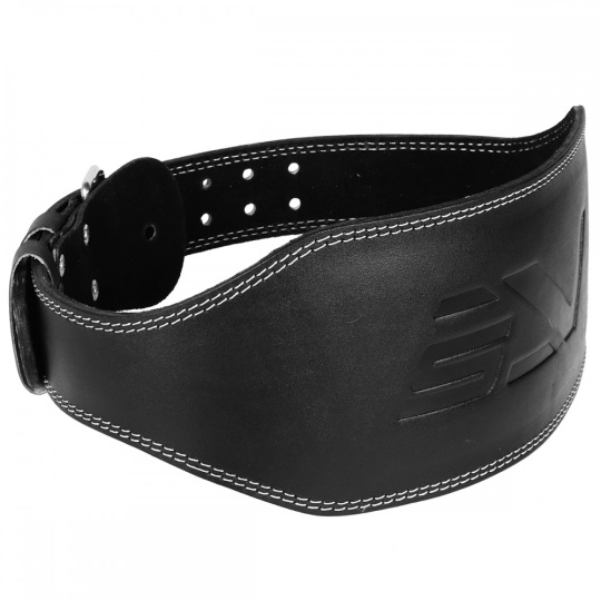 Kulturistický opasok Sportvida čierny veľ. S Kulturistický opasok Sportvida čierny veľ. S