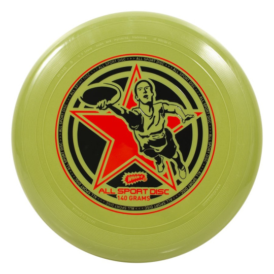 Lietajúci tanier Frisbee Wham-O ALL SPORT 140 g zelený Lietajúci tanier Frisbee Wham-O ALL SPORT 140 g zelený