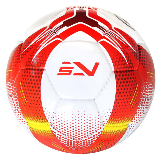 Futbalová lopta SPORTVIDA rozmer 5 - MATCH červený Futbalová lopta SPORTVIDA rozmer 5 - MATCH červený