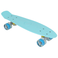 PENNYBOARD ENERO MODRÝ 22" so svietiacimi kolieskami modré