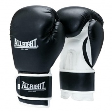 BOXERSKE RUKAVICE POWER GEL ALLRIGHT HOLLAND 12oz čierno-biele