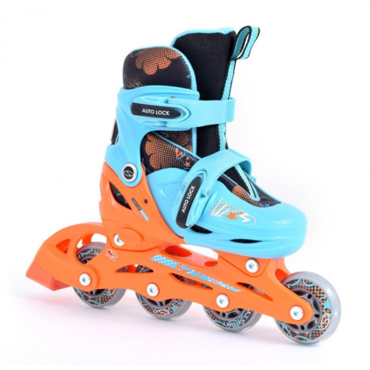 Kolieskové korčule nastaviteľné 2v1 SMJ sport Thunder (30-33) Kolieskové korčule nastaviteľné 2v1 SMJ sport Thunder (30-33)