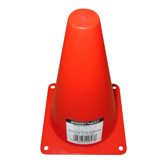 Tréningový kužel 18 cm Sportvida červený Tréningový kužel 18 cm Sportvida červený