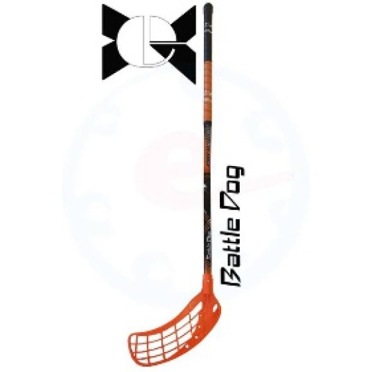 Florbalová hokejka Eurostick dog orange IFF Pravá 96-108 