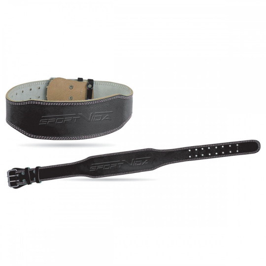 Kulturistický opasok Sportvida zo syntetickej kože S Kulturistický opasok Sportvida zo syntetickej kože S