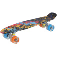 PENNYBOARD ENERO GRAFFITI 22" so svietiacimi kolieskami 