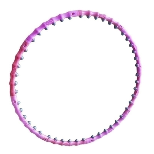 Hula Hoop 90 cm masážny rúžový Hula Hoop 90 cm masážny rúžový