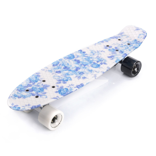 PENNYBOARD METEOR MULTIKOLOR FLOWERS white PENNYBOARD METEOR MULTIKOLOR FLOWERS white