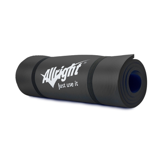 Karimatka ALLRIGHT 180 MAT ČIERNA 180x60x1,5cm