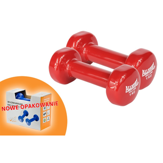 Set vinylových činiek Allright 2x 1kg