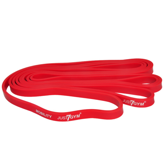 Power Band Just7gym 400x1,30x0,45 cm červený Power Band Just7gym 400x1,30x0,45 cm červený