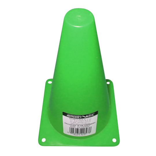 Tréningový kužel 18 cm Sportvida zelený