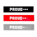 Set gúm na cvičenie MINI BAND SADA PROUD PRO
