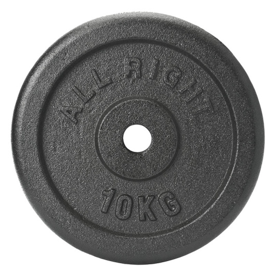 Liatinový kotúč Allright 15 kg priemer 28 mm