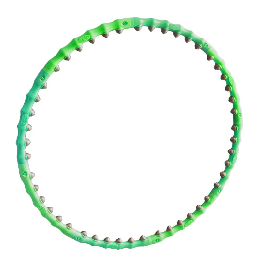 Hula Hoop 90 cm masážny zelený Hula Hoop 90 cm masážny zelený