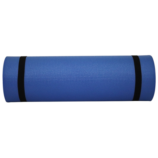 Karimatka dvojvrstvová XPE Sportvida 180x50x1.0 cm modro-čierna