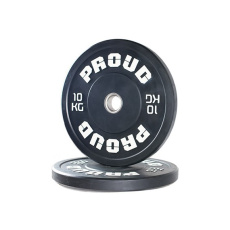 Olympijský kotúč PROUD TRAINING BUMPER PLATE BLACK 10 kg