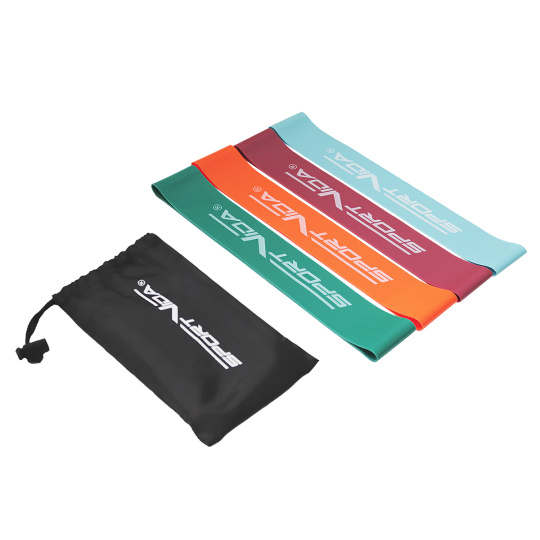 Mini band sada na cvičenie 4ks gum Mini band sada na cvičenie 4ks gum