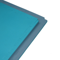 Puzzle podložka - Tatami 100x100x2 - modro-tyrkysová