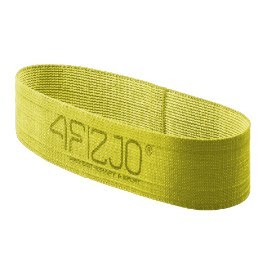 Textilný Flex Band 4FIZJO žltý odpor 23 - 29 kg Textilný Flex Band 4FIZJO žltý odpor 23 - 29 kg