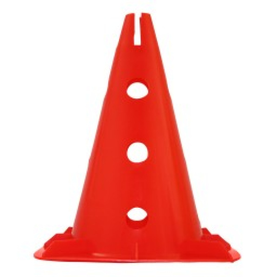 Tréningový kužeľ 30 cm Sportvida červená