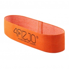 Textilný Flex Band 4FIZJO oranžový odpor 1 - 5  kg