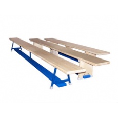 Gymnastická lavička s kovovou konštrukciou 2 m