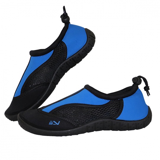 Topánky do vody Sportvida modro-čierne