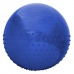 Gymnastická lopta Sportvida 55 cm s výčnelkami ANTI BURST modrý