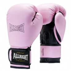 Ružové boxerské rukavice LIMITED EDITION ALLRIGHT HOLLAND s veľkosťou 8oz