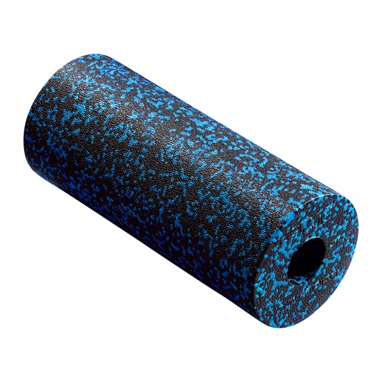 Masážny valec 4FIZJO EPP hladký 33 cm čierno-modrý