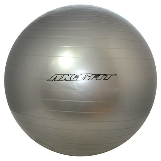 Gymnastický balón axersport průměr 65cm-šedý