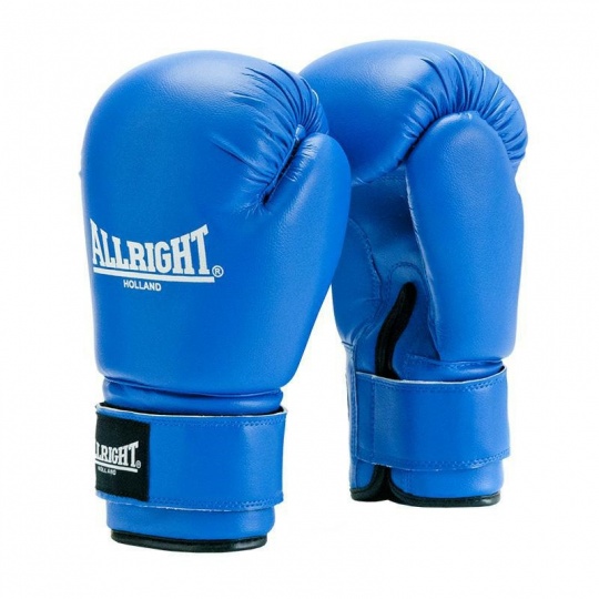 Boxerské rukavice Allright Holland TRAINING 10 oz modré